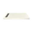 FSC6030L-02 60-in x 30-in Cast Solid Surface Shower Base With Left Hand Drain, Cameo