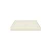 FSL3636C-02 36-in x 36-in Cast Solid Surface Low Profile Shower Base with Concealed Center Drain, Cameo 