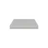 FSL3636C-87 36-in x 36-in Cast Solid Surface Low Profile Shower Base with Concealed Center Drain, Concrete 