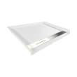 FTD4836-31 49.5-in x 37.5-in Trench Drain Shower Base, White