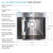 K-EWS-2422S-MB  24-in W x 22.1-in D x 35.2-in H Laundry Sink/Wash Stand All-in-One Kit, Matte Black