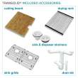 Radius RUDE3118-M 31-in x 18-in All-In-One Undermount Kitchen Sink Kit