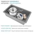 Radius RUSS3118-17-KIT Radius Radius All-In-One Undermount Kitchen Sink Kit