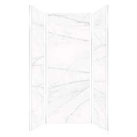 TWK363696-KI58H Titan 39-in x 39-in x 96-in Shower Wall Trimmable Kit, Summit (Honed)