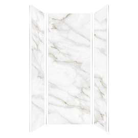 TWK363696-KI80G Titan 39-in x 39-in x 96-in Shower Wall Trimmable Kit, Summit Gold (Glossy)