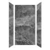 TWK483696-KI63H Titan 48-in x 39-in x 96-in Shower Wall Trimmable Kit, Maelstrom Grey (Honed)