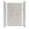 TWK603696-KI58G Titan 64-in x 39-in x 96-in Shower Wall Trimmable Kit, Caesar Grey