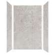 TWK603696-KI58G Titan 64-in x 39-in x 96-in Shower Wall Trimmable Kit, Caesar Grey