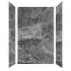TWKE603696-KI63G Titan 60-in x 36-in x 96-in Eco Shower Wall Trimmable Kit, Maelstrom Grey (Glossy)