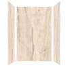 TWK603696-KI58G Titan 64-in x 39-in x 96-in Shower Wall Trimmable Kit, Savanna Creme (Honed)
