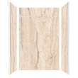 TWK603696-KI58G Titan 64-in x 39-in x 96-in Shower Wall Trimmable Kit, Savanna Creme (Honed)