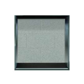 Saramar 14-in. Recessed SaraMar Material Shower Storage Pod STH1414-SS27