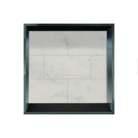 Saramar 14-in. Recessed SaraMar Material Shower Storage Pod STH1414-SS47