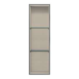 Studio 46.5-in. Recessed Solid Surface Shower Storage Pod STH4614-SS08