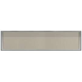 Expressions 58.5-in. Recessed Expressions Composite Material Shower Storage Pod STH5814-SS46