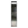 Saramar 58.5-in. Recessed Stainless Steel/SaraMar Material Shower Storage Pod STV15814-SS47