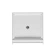 T3 36 x 36 Single Threshold Shower Base with Center Drain in White