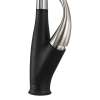 Pull Out Kitchen Faucet with Single Handle, Luxe Stainless/Black