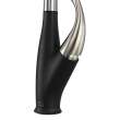 Pull Out Kitchen Faucet with Single Handle, Luxe Stainless/Black