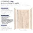 TWK603696-KI32H Titan Shower Wall Trimmable Kit