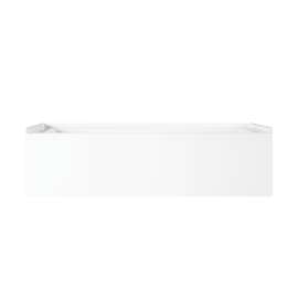 UATLN603220-R Unity 60-in x 32-in x 20-in Alcove Acrylic Bathtub With Right Hand Drain, White (Glossy)