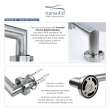 32-inch Grab Bar, In Brushed Stainless