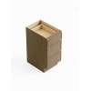 18-in x 21-in x 35-in Ready to Assemble Slim Shaker Vanity Three Drawer Base Cabinet, Tan Wood