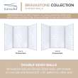 BWK604896-71 Bravastone 60-In X 48-In X 96-In Glue To Wall 3-Piece Shower Wall Kit, Arctic Etch