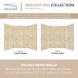 BWK604896-75 Bravastone 60-In X 48-In X 96-In Glue To Wall 3-Piece Shower Wall Kit, Desert Suede