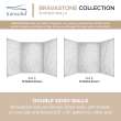 BW3696-72 Bravastone 36-In X 96-In Glue To Wall Wall Panel, Gilded Stream