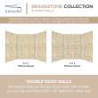 BW3696-75 Bravastone 36-In X 96-In Glue To Wall Wall Panel, Desert Suede
