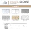 BW3696-531T Bravastone 36-In X 96-In Glue To Wall Wall Panel, White/Grey