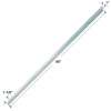 EM981-186 Lusso 1-in x 1.87-in x 98-in Transition Edge Molding, Glacier Grey