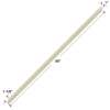 EM981-28 Saramar 1-in x 1.87-in x 98-in Transition Edge Molding, Cashew