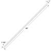EM981-39 Expressions 1-in x 1.87-in x 98-in Transition Edge Molding, Grey