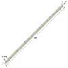 EM981-49 Saramar 1-in x 1.87-in x 98-in Transition Edge Molding, Sand Creme