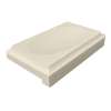 5-in x 3-in x 1-in Solid Surface Soap Dish, Cameo/Biscuit, ESD5-02