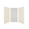 Expressions 48-in x 48-in x 96-in Glue to Wall 3-Piece Shower Kit, Cameo / Biscuit / Sea Fog, EWK484896-3244