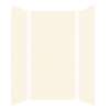 Expressions 48-in x 48-in x 96-in Glue to Wall 3-Piece Shower Kit, Cameo / Biscuit, EWK484896-32