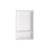 16-in x 3.5-in x 27-in SMC Storage Caddy, White, EWSV1627-31