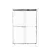 FBPT487008F-J-PC Frederick 45.75-47 in. W x 70 in. H Semi-Frameless Bypass Shower Door in Polished Chrome with Frosted Glass 