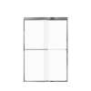 FBPT487008F-R-PC Frederick 45.75-47 in. W x 70 in. H Semi-Frameless Bypass Shower Door in Polished Chrome with Frosted Glass 