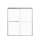 FBPT607008F-S-BN Frederick 57.75-59 in. W x 70 in. H Semi-Frameless Bypass Shower Door in Brushed Stainless with Frosted Glass