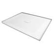 FZS5140C-31 Trimslate 51-in x 40-in Zero Threshold Shower Base with Center Drain, White