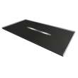 FZS7236C-09 Trimslate 72-in x 36-in Zero Threshold Shower Base with Center Drain, Black