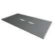 FZS7236C-40 Trimslate 72-in x 36-in Zero Threshold Shower Base with Center Drain, Dark Grey