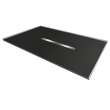 FZS7248C-09 Trimslate 72-in x 48-in Zero Threshold Shower Base with Center Drain, Black