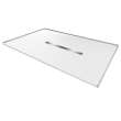 FZS7248C-31 Trimslate 72-in x 48-in Zero Threshold Shower Base with Center Drain, White