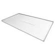 FZS7940C-31 Trimslate 79-in x 40-in Zero Threshold Shower Base with Center Drain, White