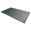 FZS7940C-40 Trimslate 79-in x 40-in Zero Threshold Shower Base with Center Drain, Dark Grey